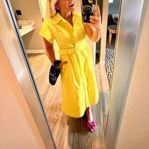 Tuckernuck Chloe Citron Dress Size Small